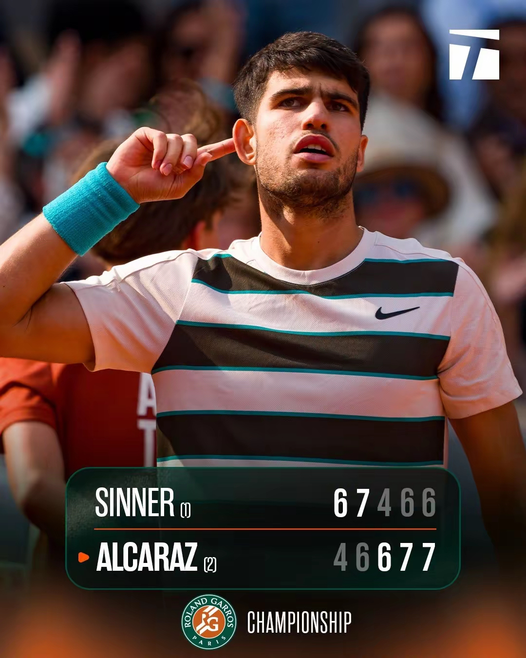 关于日本网球队鏖战法国网球队，阿尔卡拉斯制霸全场的信息