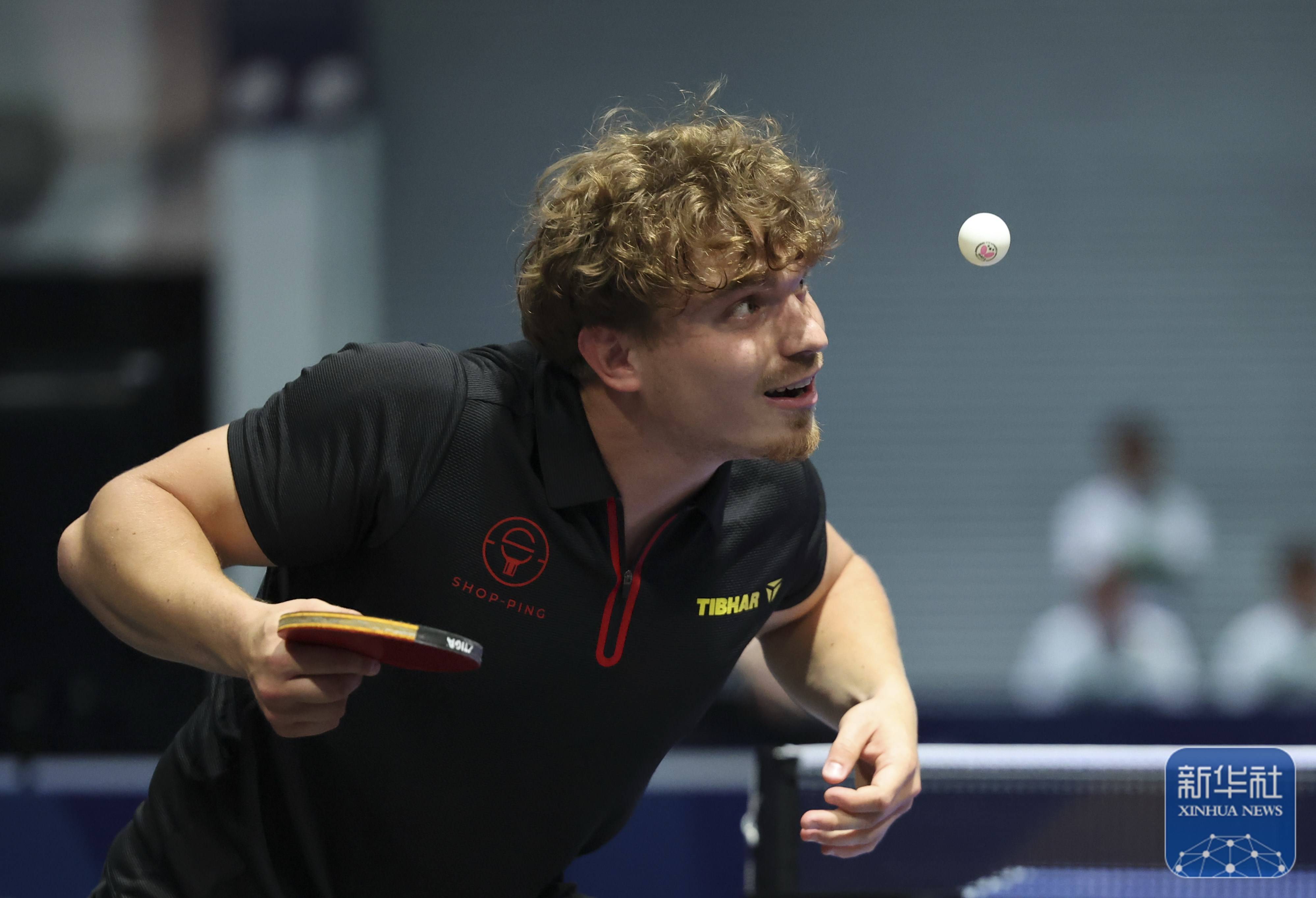 比利时乒乓球队鏖战法国乒乓球队，马龙送出助攻的简单介绍