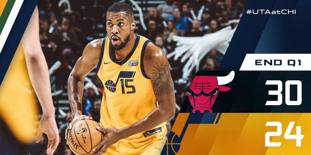 爵士内线力克公牛，继续领跑西部的简单介绍